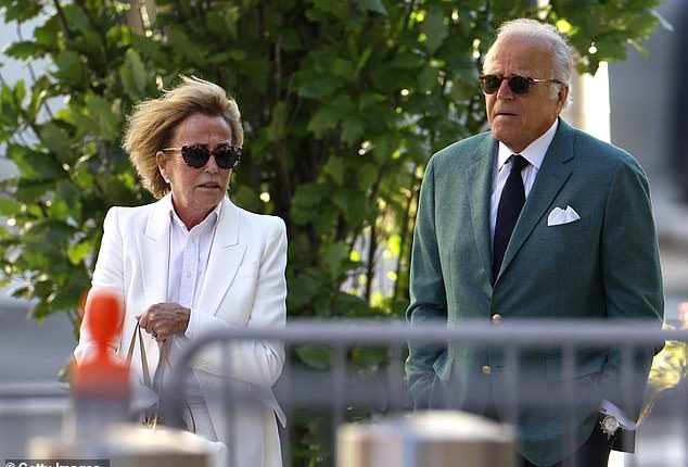 Valerie Biden Owens, the sister of President Joe Biden, and James Biden, the brother of President Joe Biden, in Wilmington, Delaware, in June 2024