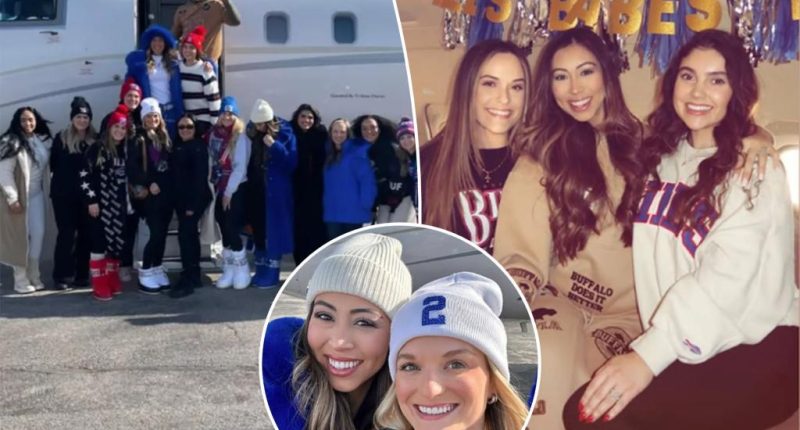 Bills WAGs travel in style on private plane to AFC Championship clash versus Chiefs