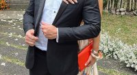 A bizarre twist has occurred in the shocking disappearance of Olivia Molly Roger's ex-husband Justin McKeone, 37, after he allegedly stole $481,490 from his employer. Both pictured