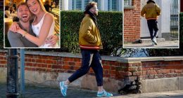 Downcast Sam Thompson spotted for first time since Zara McDermott split as he returns to home they shared
