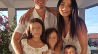 Chris Vrbesic (pictured with wife Maria and their children) died at the scene, while little Julian was rushed to Queensland Children's Hospital and later died from his injuries