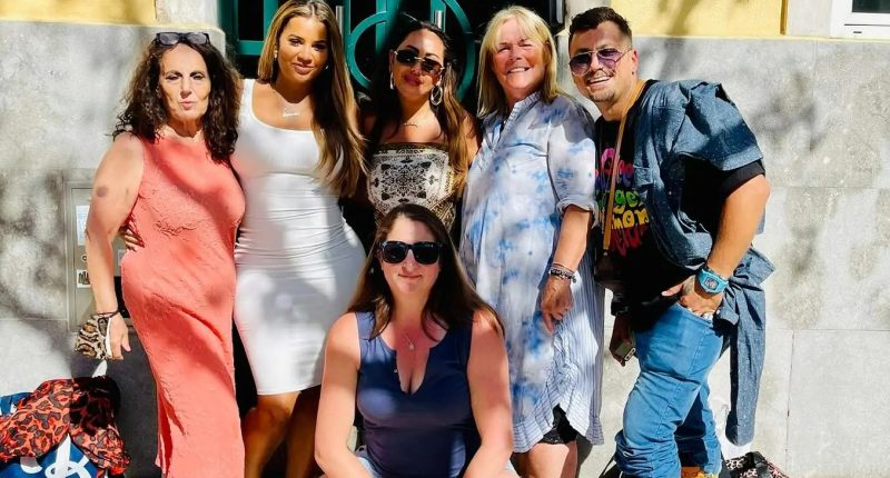 Heartbroken X factor star shares final photo weeks before Paul Danan’s death on set of their TV project