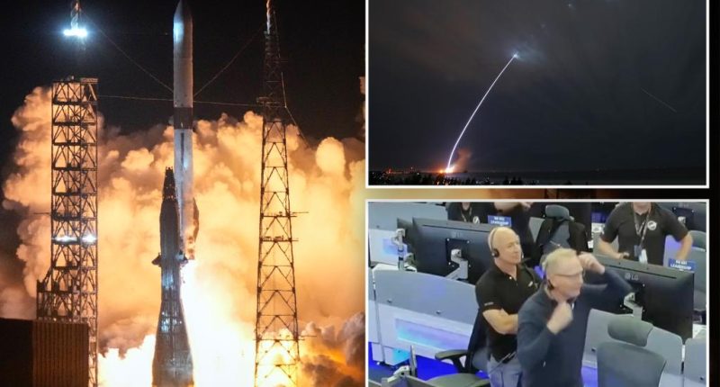 Jeff Bezos’ Blue Origin launches massive New Glenn rocket on first test flight