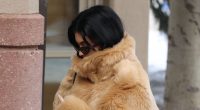 Kylie Jenner’s fans spot her big ‘bump’ in jeans and fur coat on Aspen lunch date with Kendall after pregnancy rumors