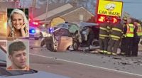 Man who killed high school cheerleader in wrong-way crash days after jail release for injuring cop learns his fate