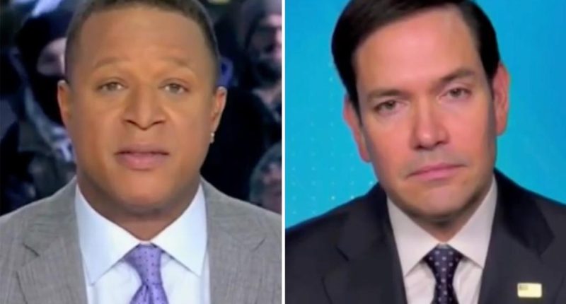 Marco Rubio clashes with NBC ‘Today’ host Craig Melvin when pressed on Trump’s Jan. 6 pardons