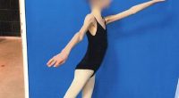 The girl (above, at dance class) weighed just 28kg before her 17th birthday and was 147.5cm tall but her parents refused to see she was malnourished and resisted seeing a doctor