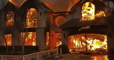 Retired College Professor Celebrates 'Karma' as Conservative Actor's House Burns