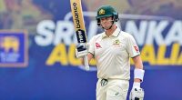 Stand-in Australia captain Steve Smith has become the 15th cricketer to score 10,000 Test runs