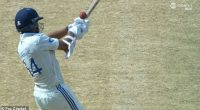 Yashasvi Jaiswal was given out following a controversial DRS review on Monday afternoon