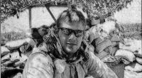 Matthew Livelsberger, 37, was identified as the bomber in the attack that left seven wounded. He is pictured in Afghanistan in a profile by a local newspaper in the Ohio town where he grew up