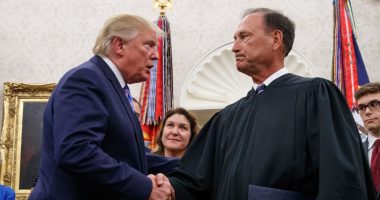 ‘The call was merely an excuse’: Alito chat with Trump hours before Supreme Court appeal leads to calls for disqualification in hush-money stay request