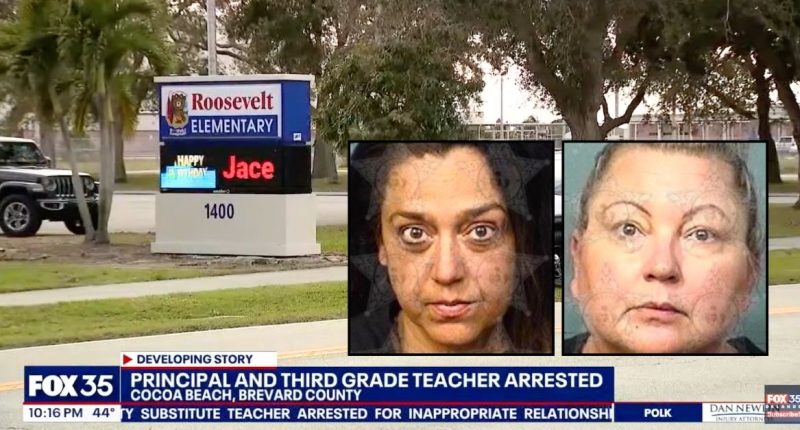 ‘White lie party’: Principal and 3rd grade teacher throw booze-filled bash with more than 100 teens — including one that got a DUI, cops say