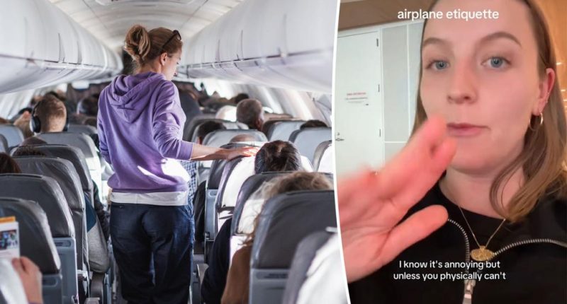 Airplane passenger delivers furious PSA following seatmate’s inconsiderate move: ‘You can’t hold the row captive’
