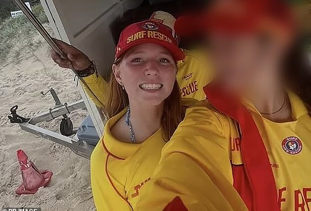 Charlize Zmuda, 17, was swimming at Woorim Beach on Bribie Island on Queensland 's southeast coast on Monday afternoon when she was attacked