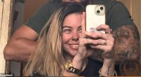 Tayla Spies is described as as Caucasian with brown shoulder length hair, blue eyes, a slim build, approximately 170cm tall and has the word KARMA tattooed on her chest