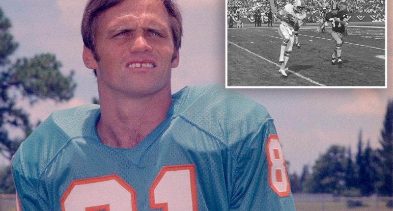 Howard Twilley, member of Dolphins undefeated Super Bowl team, dead at 81