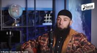 The man told his story to the well known extremist Wissam Haddad (pictured) in an interview uploaded to video website Rumble on Thursday