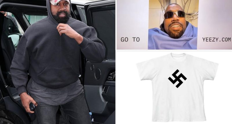 Kanye West tricked ad agency with Super Bowl commercial selling swastika T-shirt: report