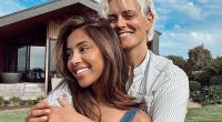 Maria Thatti has broken her silence amid reports of her split with partner Moana Hope. Pictured together