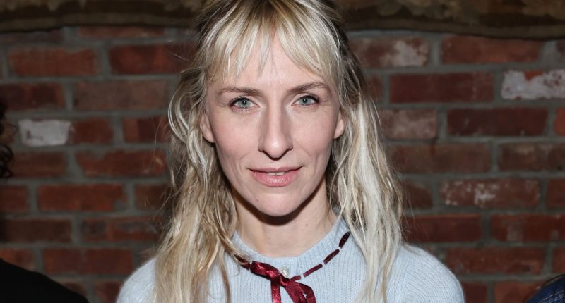 Nepo baby with rock star dad and movie mogul mum sits front row at New York Fashion Week – can you guess who she is?