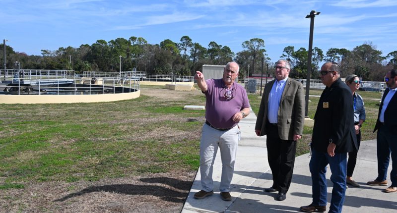 Sen. Rick Scott Aide Tours Palm Coast’s Troubled Wastewater Plant, Raising Hopes for Help with $240 Million Upgrade