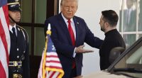 Trump caught on hot mic making VERY awkward comment to Zelensky moments before Oval Office clash