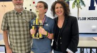 ‘Impeccable’ 7th Grader Teddy Totten of Christ the King is Flagler County Spelling Bee Champion