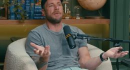 Dax Shepard, 50, had a very candid conversation with Ike Barinholtz, 48, about being naked around his children on Monday's episode of his Armchair Expert podcast