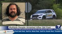 Festival attendee bit chunk out of deputy’s scalp exposing his skull, then complained he had ‘hair in his teeth’