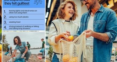 Americans feel like they should be helping the environment a shocking number of times a month