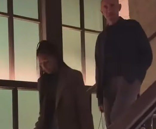 The couple was all smiles as they made their way through the busy Osteria Mozza in Georgetown, stopping to wave at patrons as they swatted away rumors of marital woes