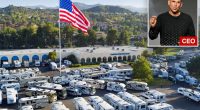 Camping World CEO Marcus Lemonis forced to shut down North Carolina store amid battle over massive American flags