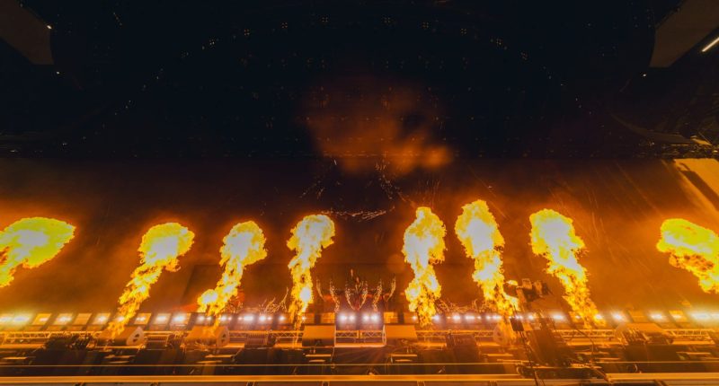 Coachella singer suffers shock on-stage fall after backflip goes dangerously wrong