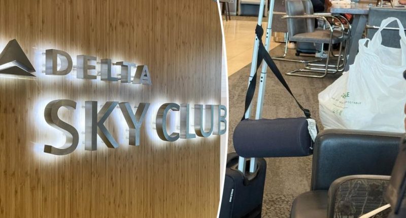 Delta passenger’s obscene act caught on camera inside airport lounge: ‘Savagery’
