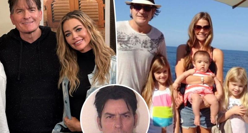 Denise Richards admits she lied to daughters about Charlie Sheen’s scandals: ‘I protected him’