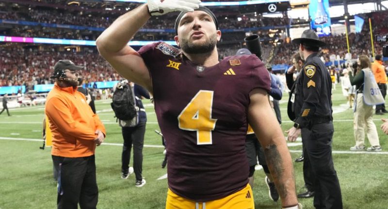 Giants nab polarizing running back Cam Skattebo in fourth round of 2025 NFL Draft