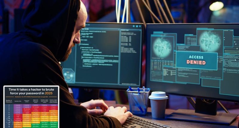 Here’s how long it takes a hacker to figure out your passwords — and the safest to use