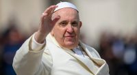 Pope Francis during the Palm Sunday Mass at St. Peter’s Square on April 2,