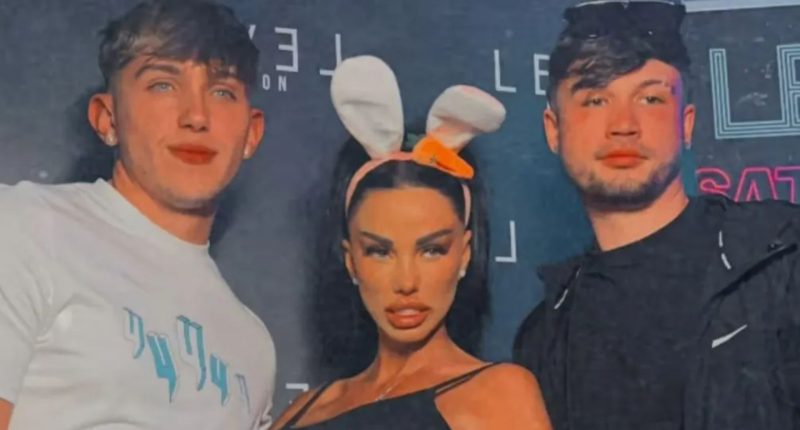 Katie Price, 46, parties with fans inside Bolton nightclub as she dives into ball pit and fires a confetti canon