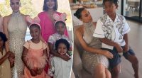 Kim Kardashian wears over-the-top bejeweled gown worth more than $14,000 to family Easter brunch