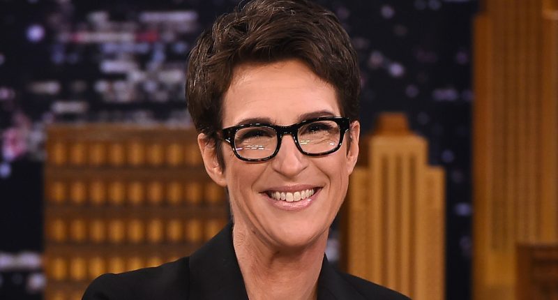 MSNBC Star Rachel Maddow Is Unrecognizable With Long Hair
