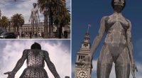 Massive nude woman sculpture in San Francisco sparks reaction after public unveiling: ‘Embarrassed’