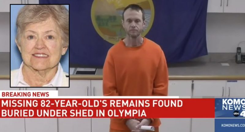 Missing elderly woman found ‘encased in concrete’ underneath a shed weeks after she was last seen having dinner with her handyman: Police