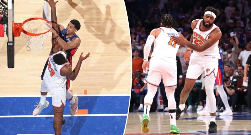 Mitchell Robinson comes through for Knicks off the bench in Game 1: ‘Helps inspire the team’