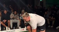 George Burgess (pictured) competed in the RUNIT Championship on Wednesday in Melbourne