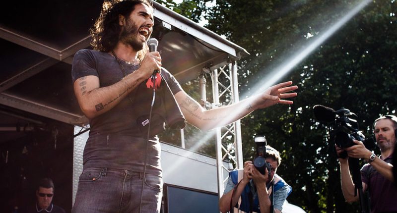 Russell Brand thought he had a safe haven in Florida. Ron DeSantis disabused him. (David B. Young)
