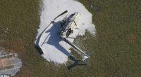 A person has been rushed to hospital after a helicopter crashed in Melbourne's south-east
