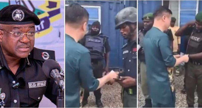 Police react to viral video of officers receiving money from Chinese, vow disciplinary action