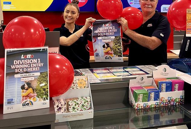 Three friends from Perth have come forward as the winners of the $30million Powerball jackpot - but will still continue working despite their new riches (stock image)